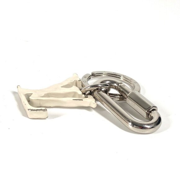 LOUIS VUITTON MP2290 LV logo with carabiner Portocle-LV Sharp Charm Key Holder - Picture 5 of 12